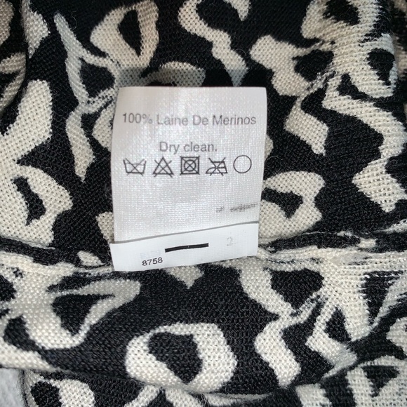 J.Crew ribbon bow print merino wool sweater Size S - Picture 8 of 8